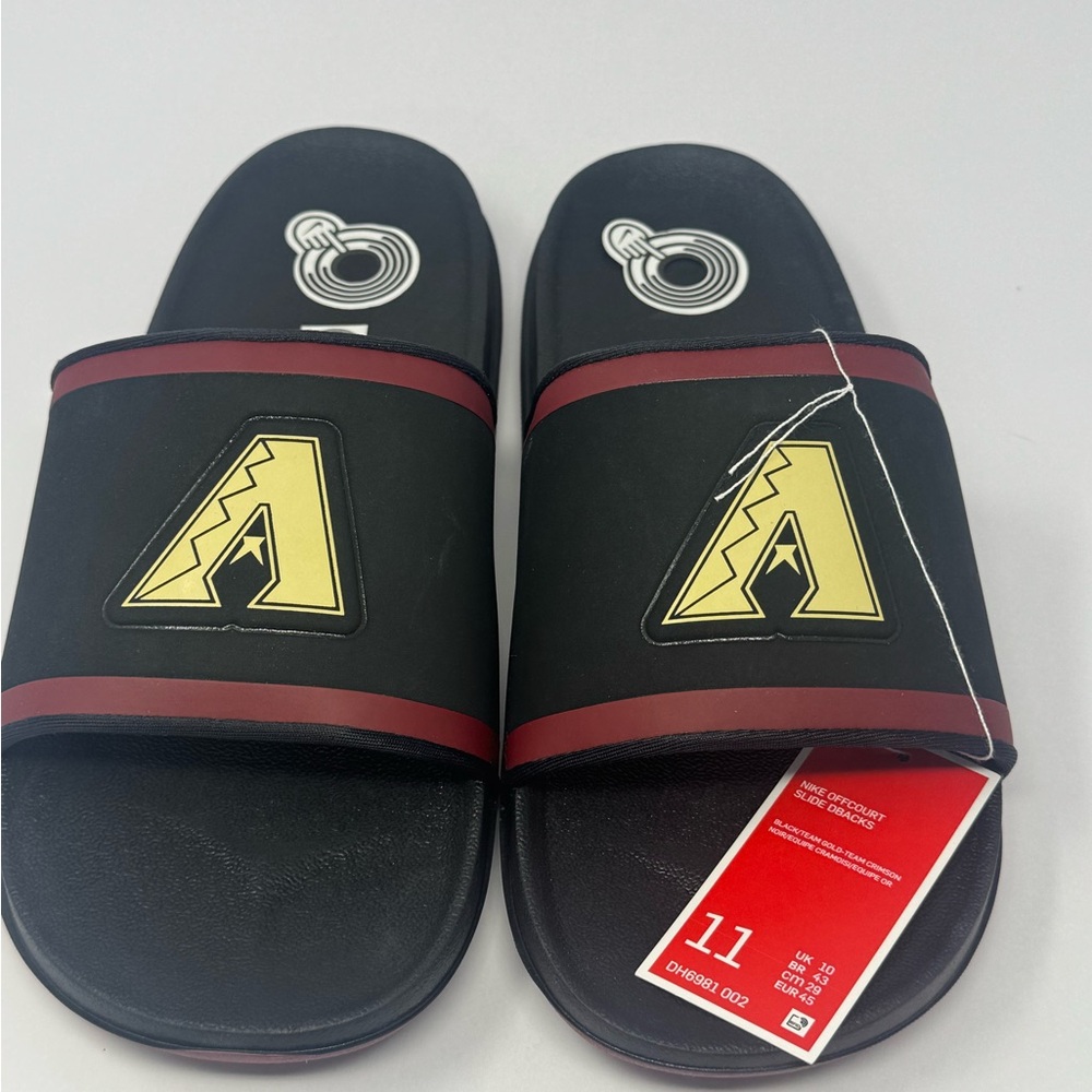 Nike Arizona Diamondbacks Offcourt Slides DH6981 002 Men’s Size 11